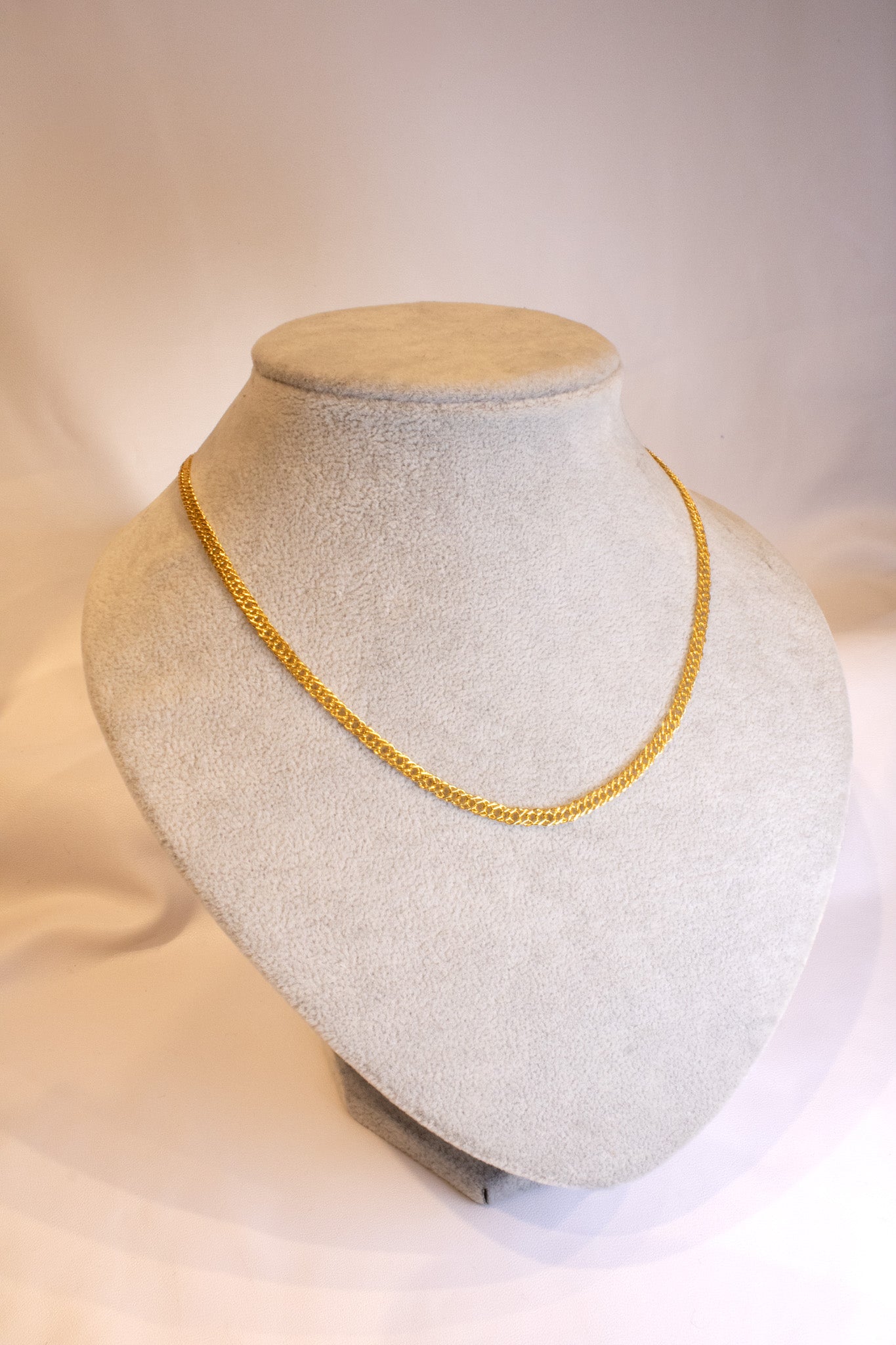 CADENA BARBADA LIGERA 60CM 4MM