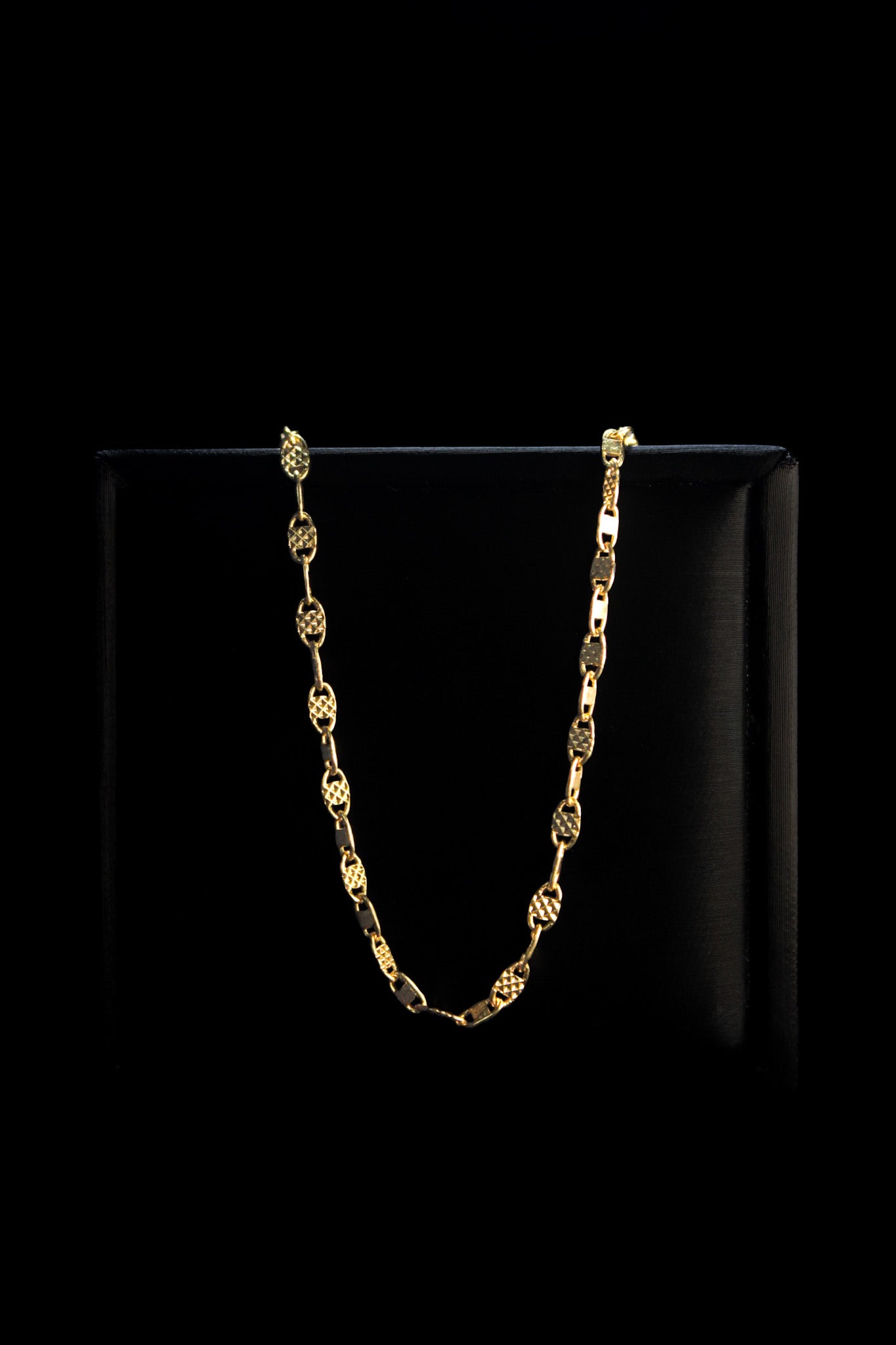 CADENA ESPEJO TALLADA 60CM 3MM