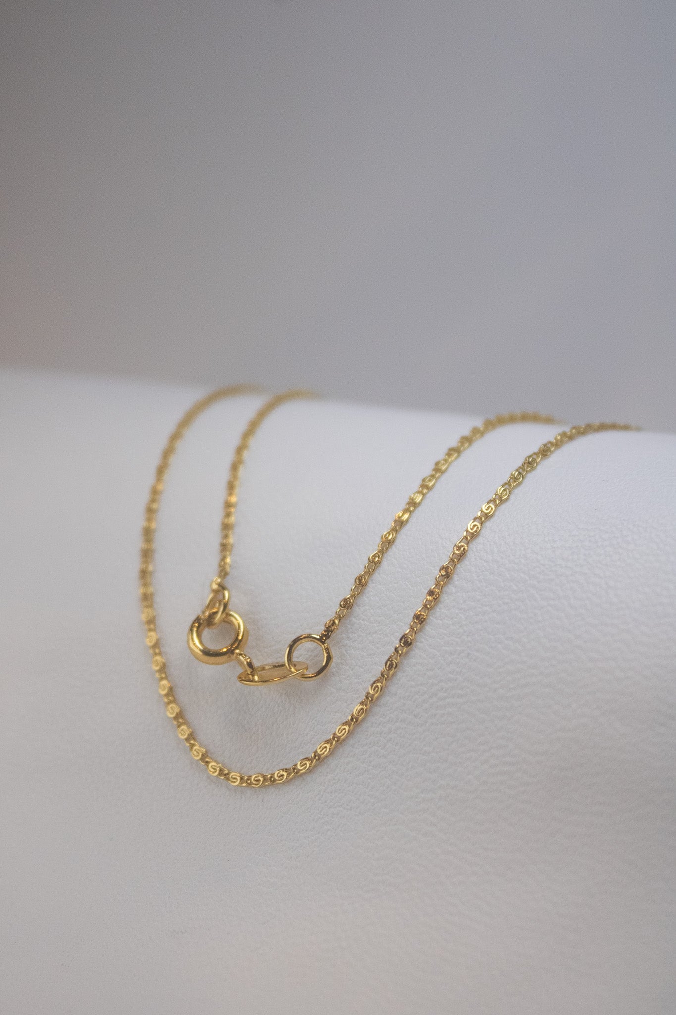 CADENA CARACOL 50CM 1,5MM