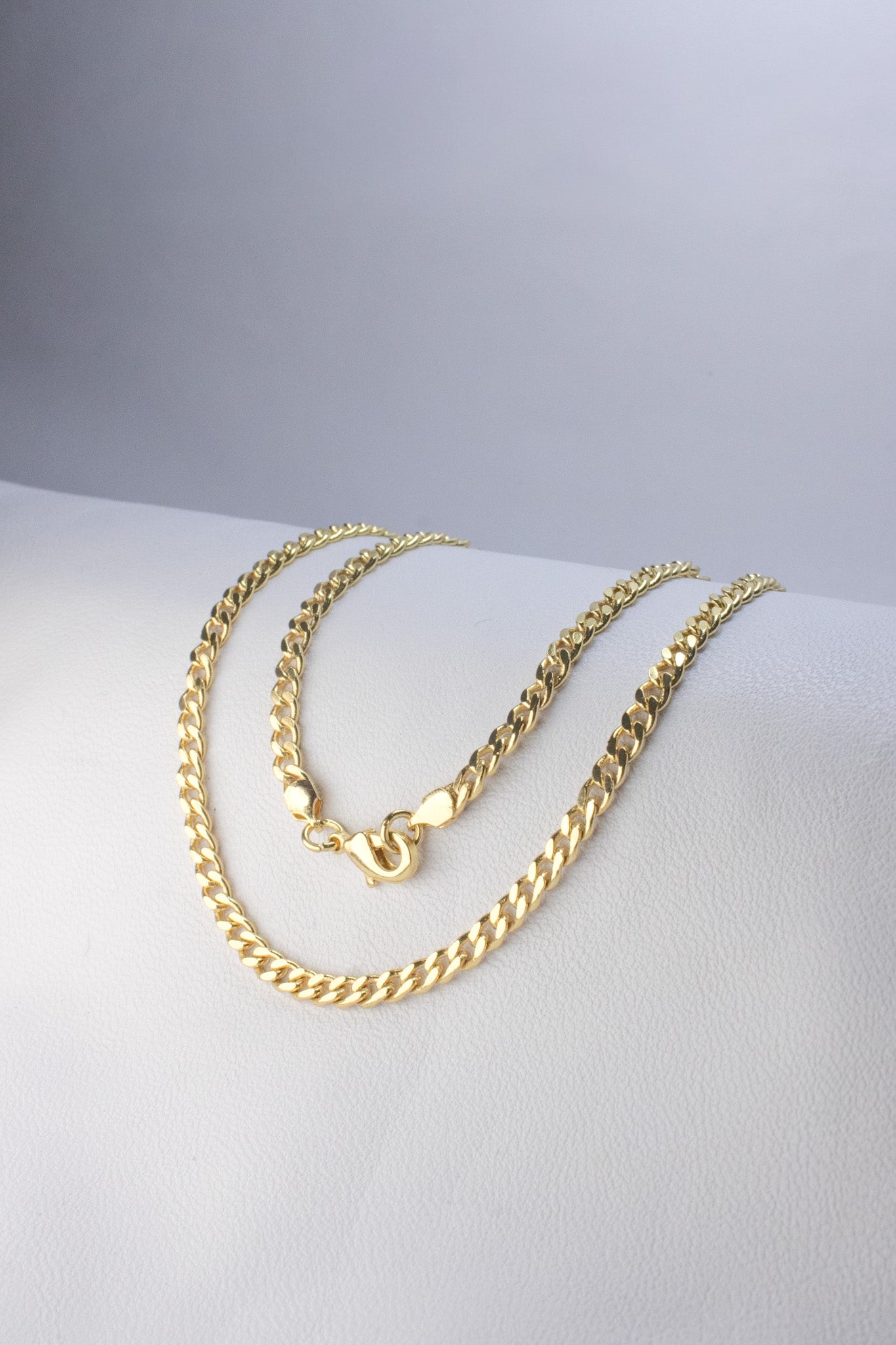 CADENA CUBANA MACIZA 60CM 3MM