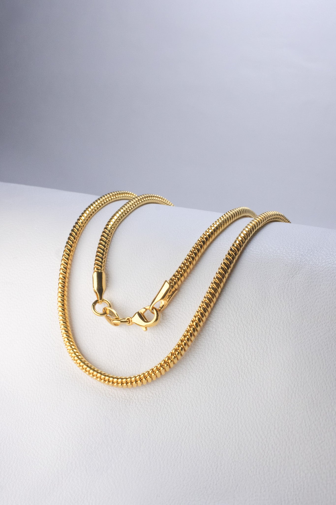 CADENA CUBANA ROSADA 60 CM 5MM