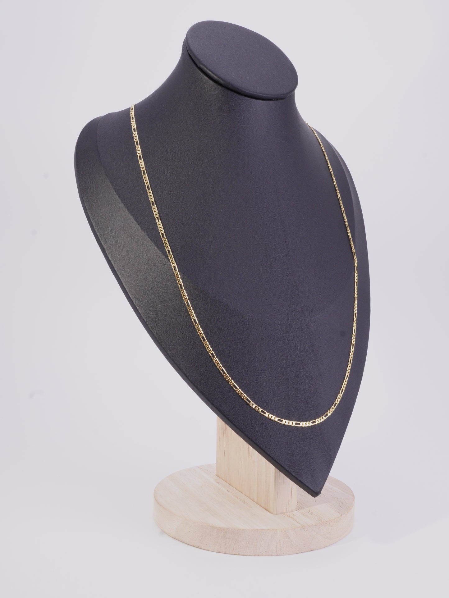 CADENA TRES POR UNO DELGADA 60CM 2,5MM