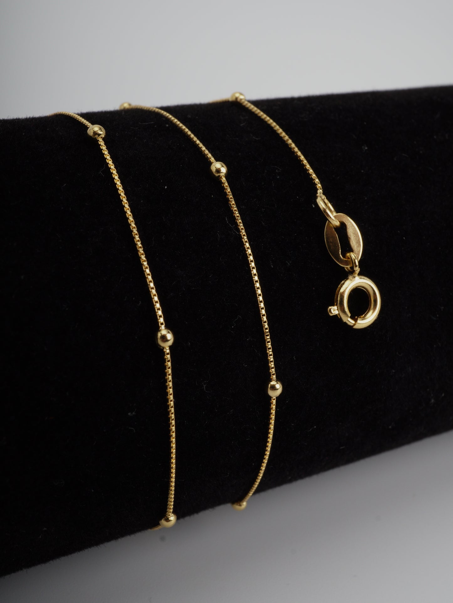 CADENA VENECIANA CON BALIN 2MM 50CM