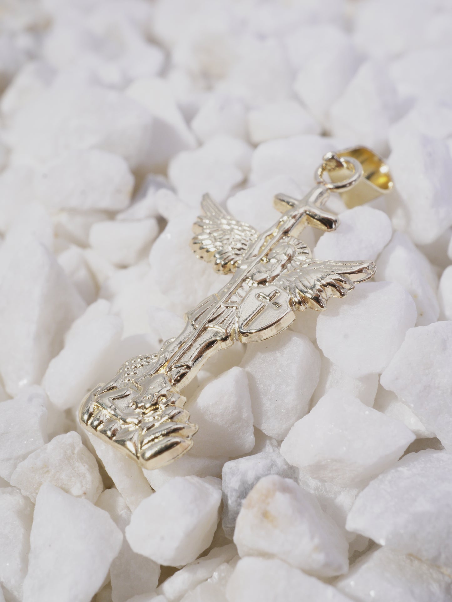 DIJE SAN MIGUEL ARCANGEL SILUETA