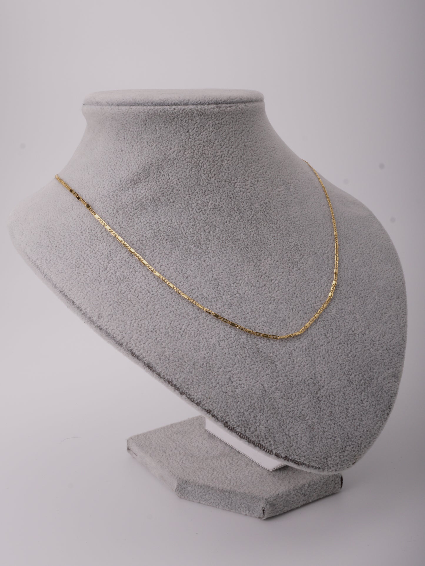 CADENA ESCALERA PLANA ESPEJO 50CM 2MM