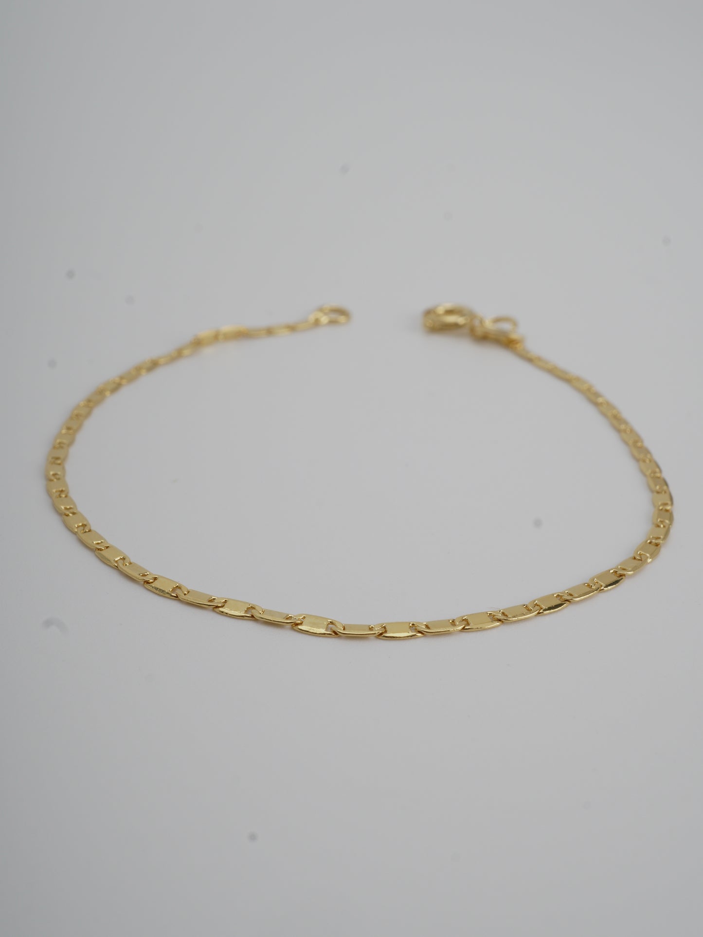 PULSERA PLANA ESPEJO 2MM 18CM