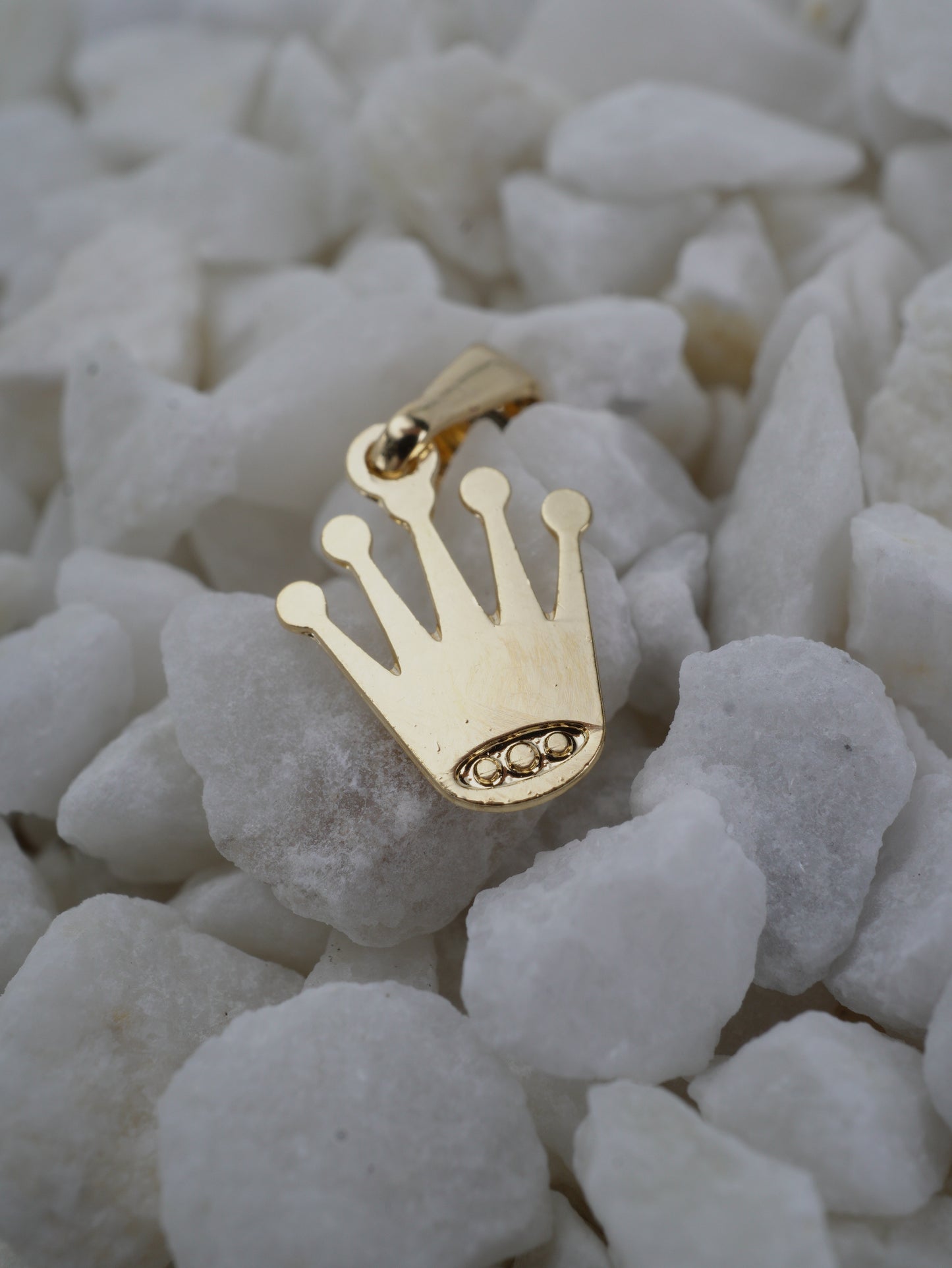 DIJE CORONA ROLEX LISO PEQUEÑO