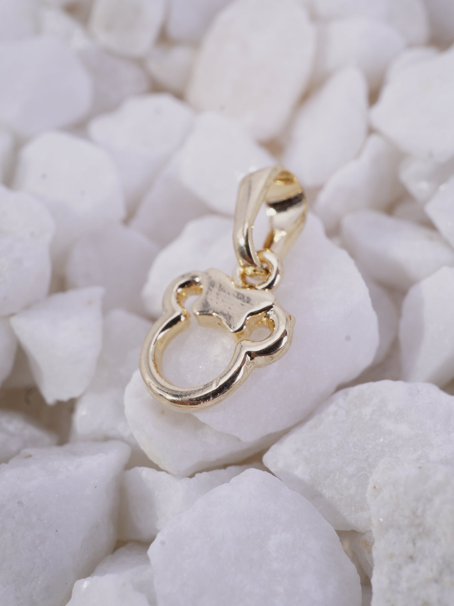 DIJE MINNIE PEQUEÑO SILETA LISO