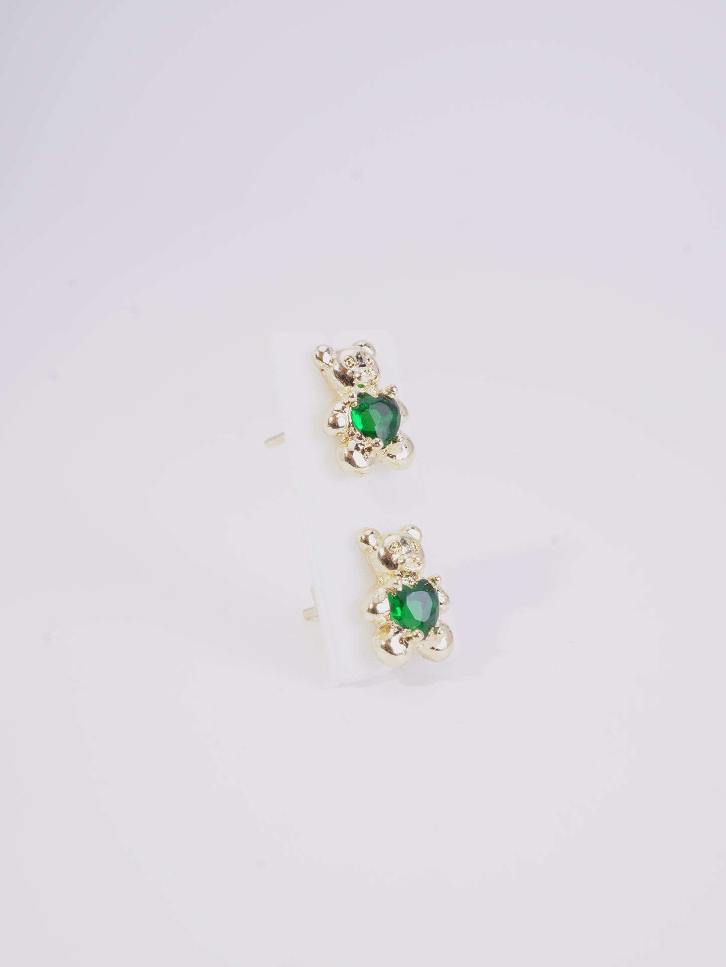 TOPO OSO CIRCON CORAZON VERDE