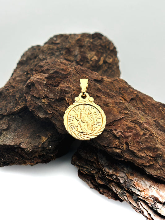 DIJE MDEDALLA SAN BENITO FIAT PAX IN