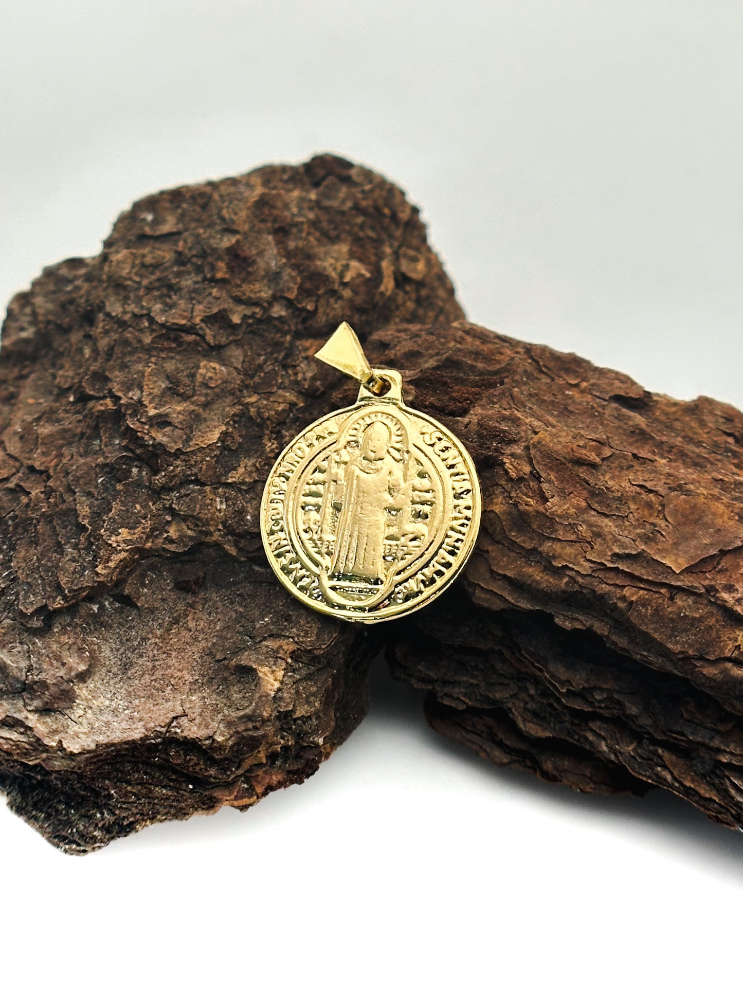 DIJE MEDALLA SAN BENITO GRANDE