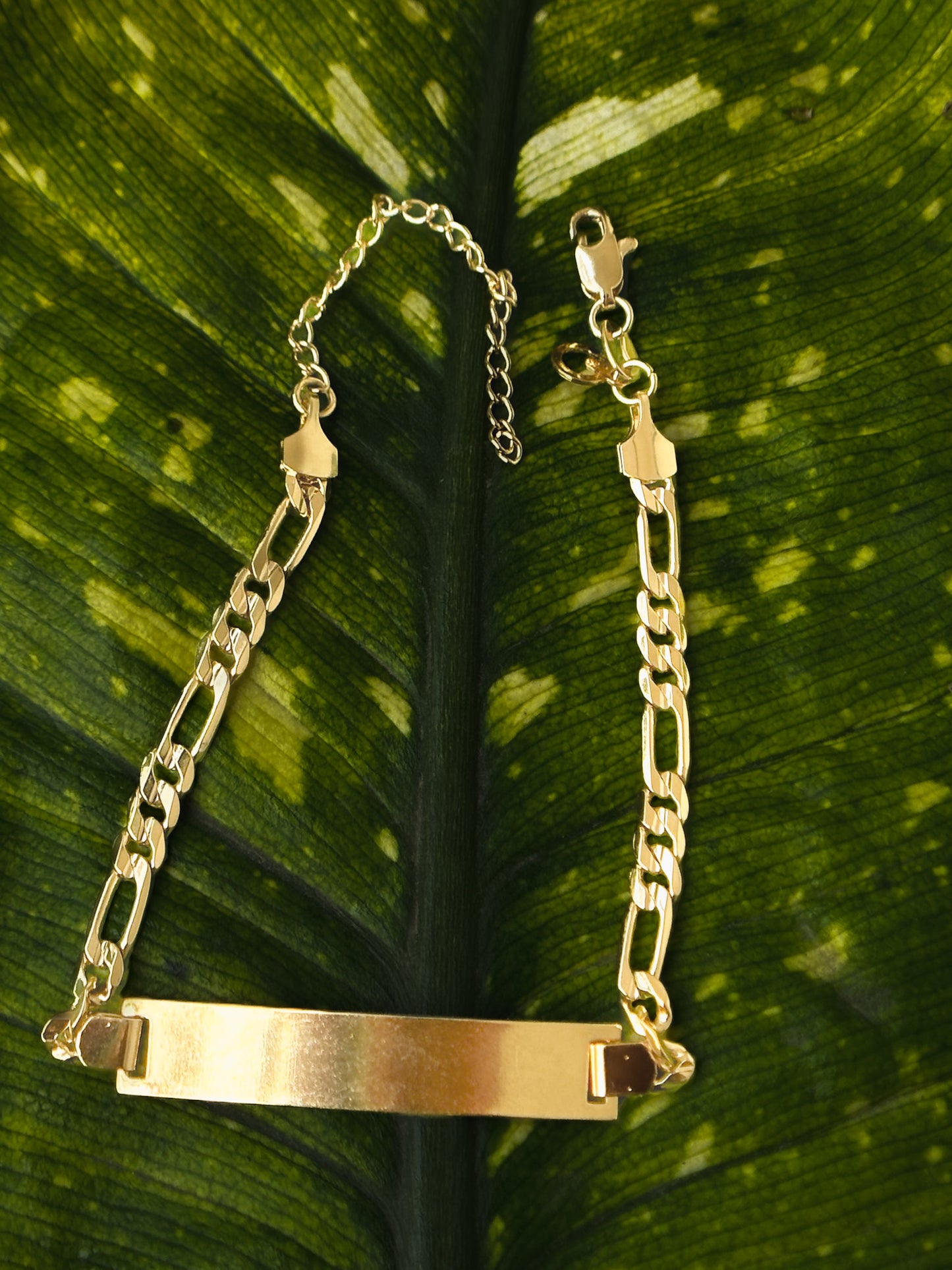 PULSERA PLACA ADULTO TRES POR UNO