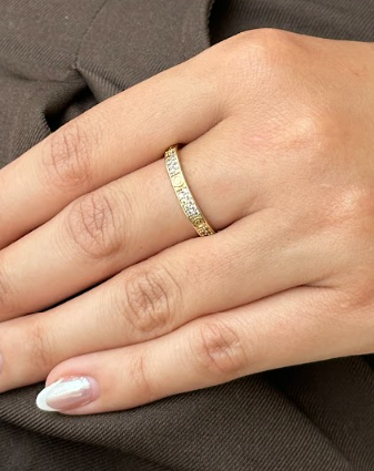ANILLO CTR CON CIRCON BLANCO DM