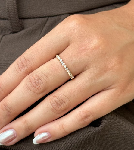 ANILLO CIRCONES CONTINUOS BLANCOS DM