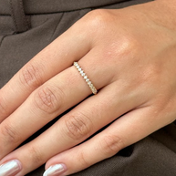 ANILLO CIRCONES CONTINUOS BLANCOS DM