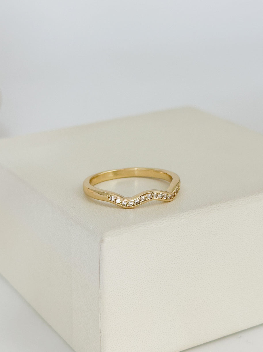 ANILLO ZIGZAG CON CIRCONES DM