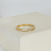 ANILLO ZIGZAG CON CIRCONES DM
