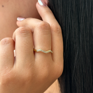 ANILLO ZIGZAG CON CIRCONES DM