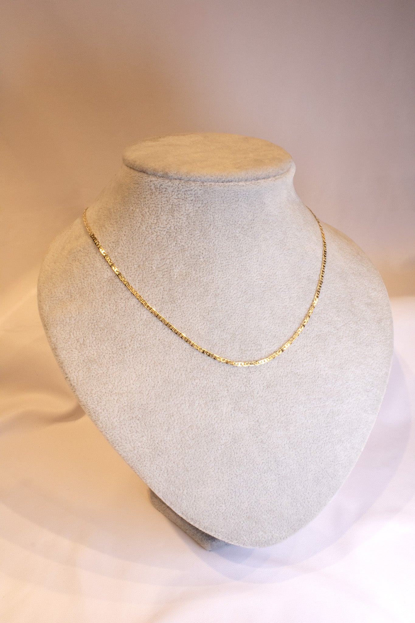 CADENA ESCALERA PLANA 45CM 2MM