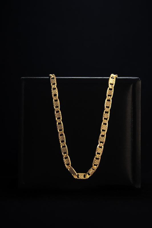 CADENA PLANA TALLADA 45CM 3,5MM