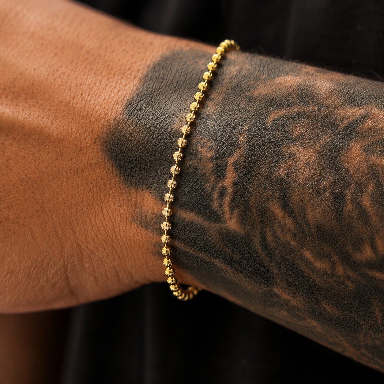 PULSERA MILITAR DIAMANTADA 19CM 2MM DM