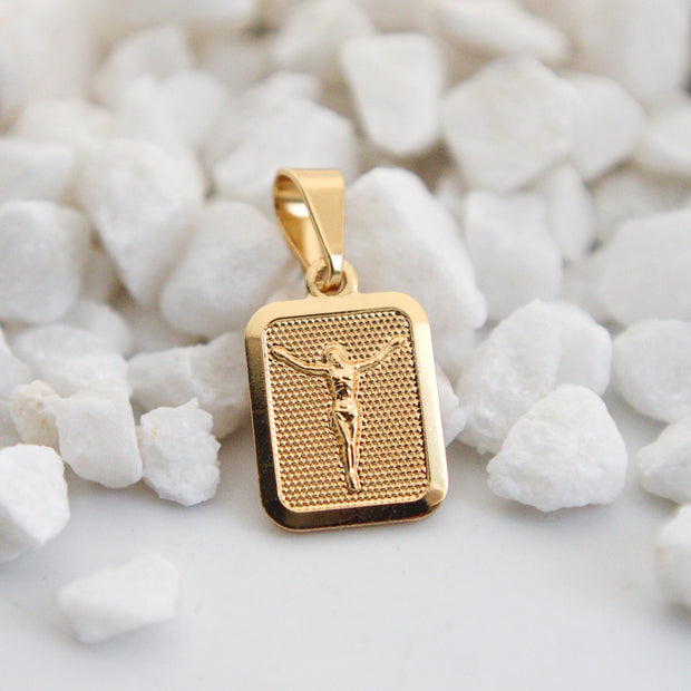 DIJE MEDALLA CRISTO MEDIANA