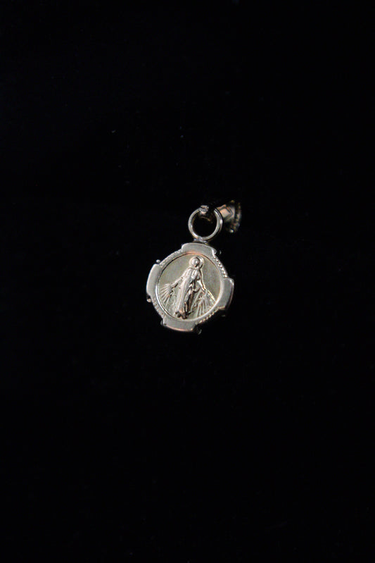 DIJE MEDALLA VIRGEN MILAGROSA PEQUEÑO BORDE RECTO 0,55GR