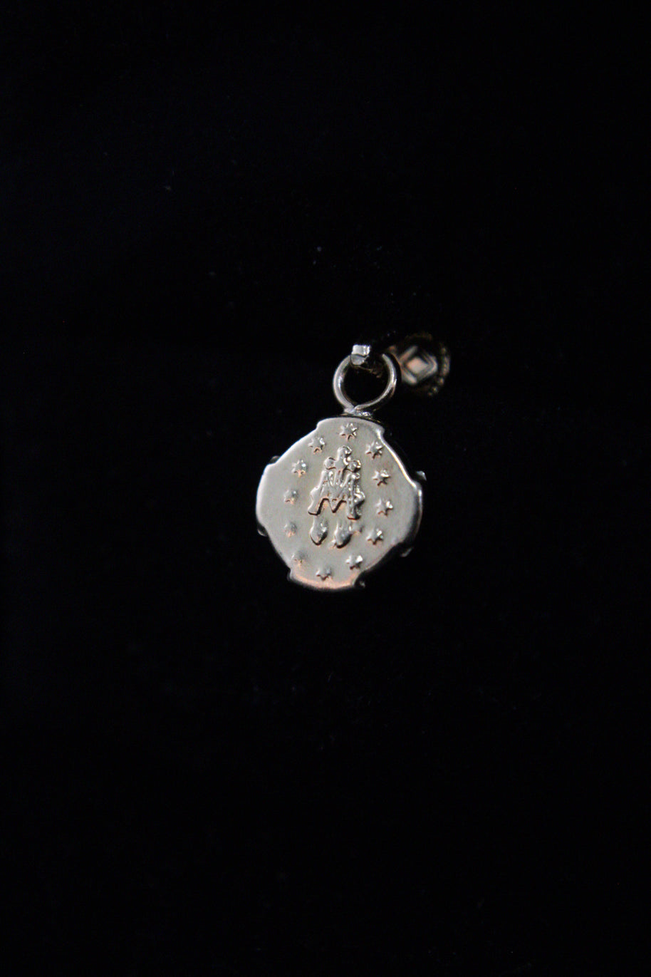 DIJE MEDALLA VIRGEN MILAGROSA PEQUEÑO BORDE RECTO 0,55GR