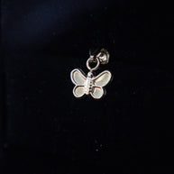 DIJE MARIPOSA PEQUEÑA LISO 0,4GR