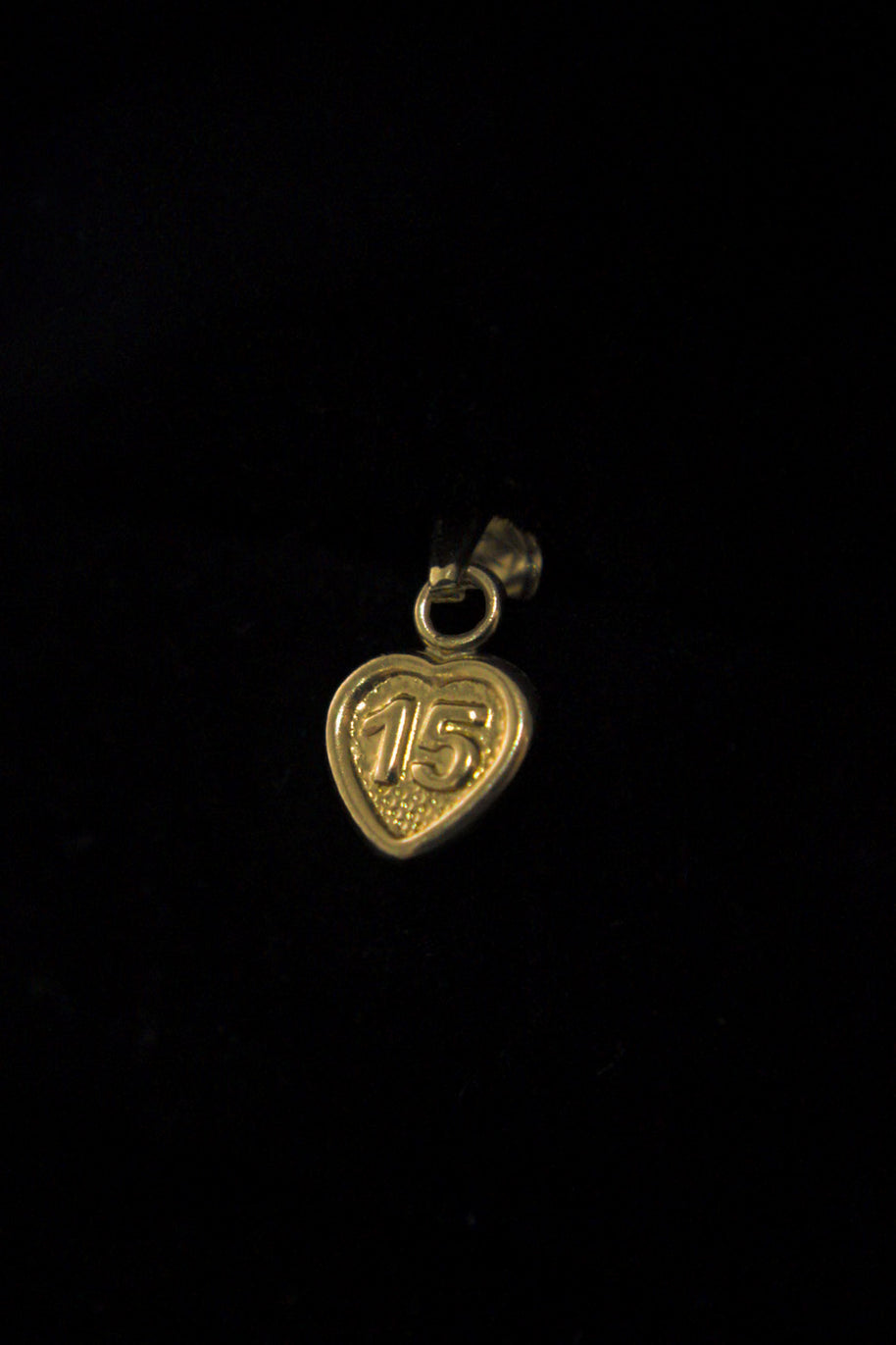 DIJE CORAZON 15 PEQUEÑO 0,4GR