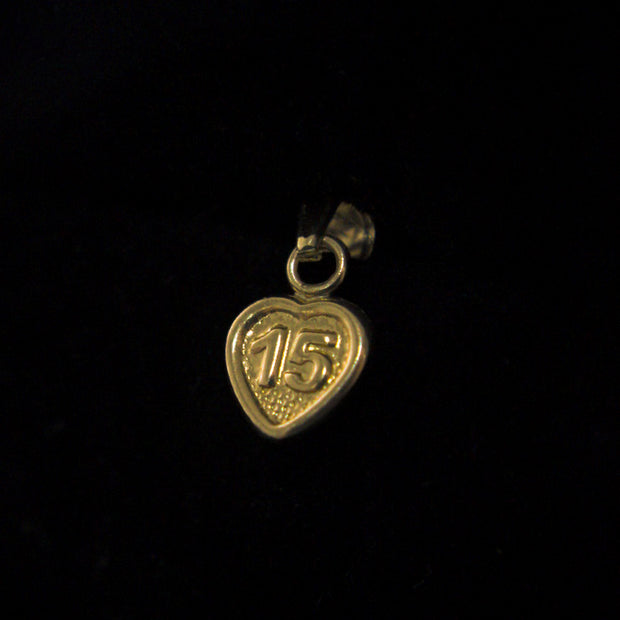 DIJE CORAZON 15 PEQUEÑO 0,4GR