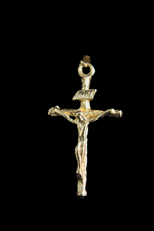 DIJE CRISTO CRUZ TALLADA