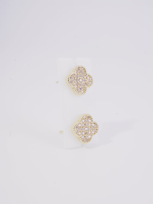 TOPO VAN CLEEF RELLENO CIRCONES BLANCOS