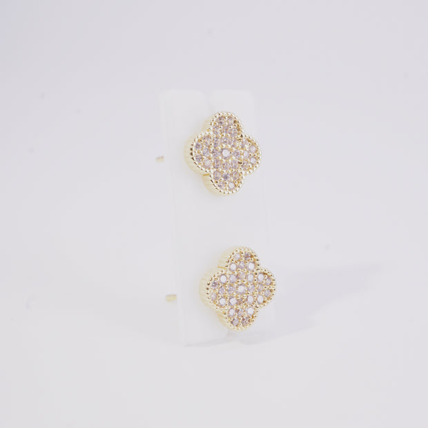 TOPO VAN CLEEF RELLENO CIRCONES BLANCOS