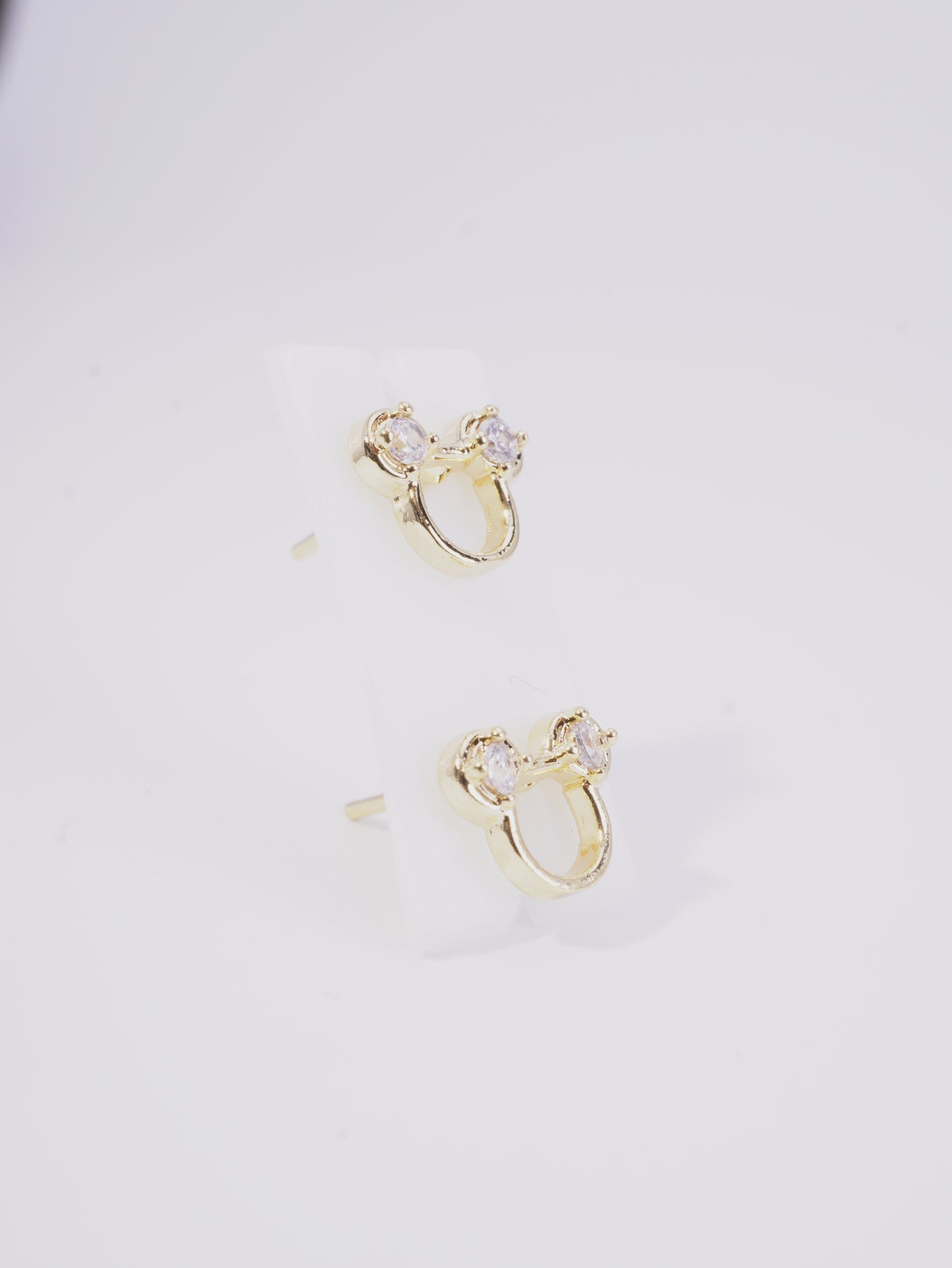 TOPO MINNIE OREJAS CON CIRCON BLANCO