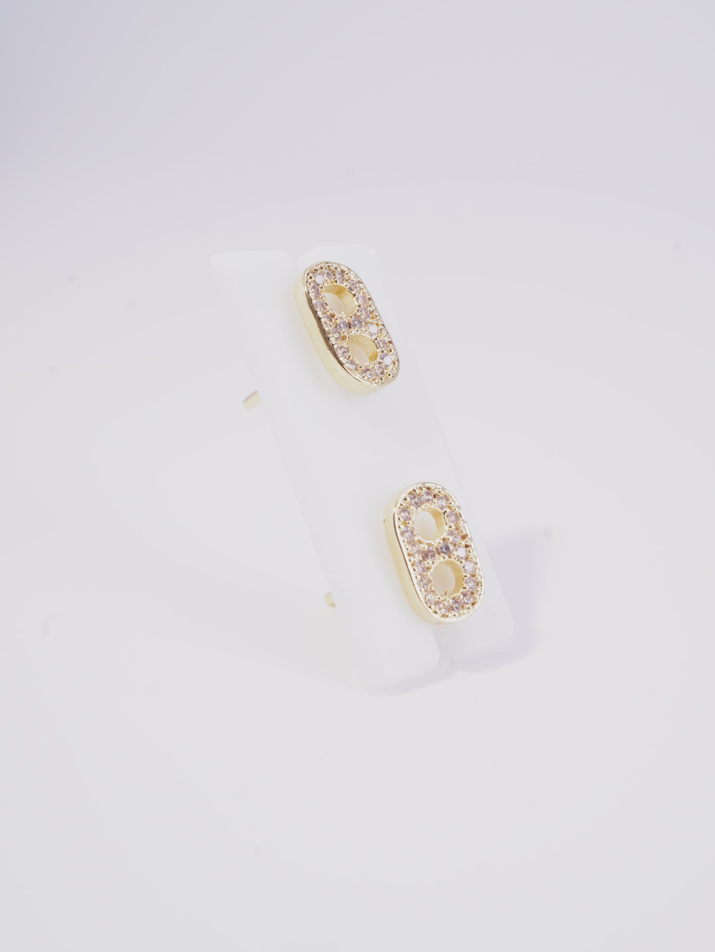 TOPO TIPO GUCCI CON CIRCONES BLANCOS