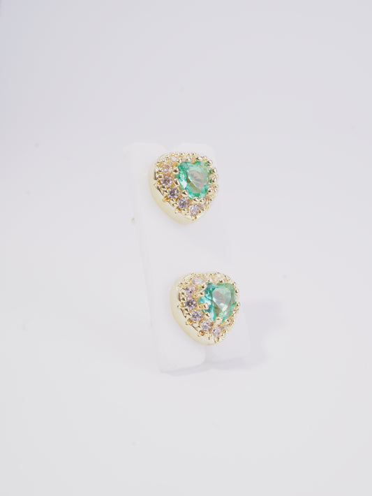 TOPO CORAZON CENTRO CIRCON, BORDE CIRCON BLANCO