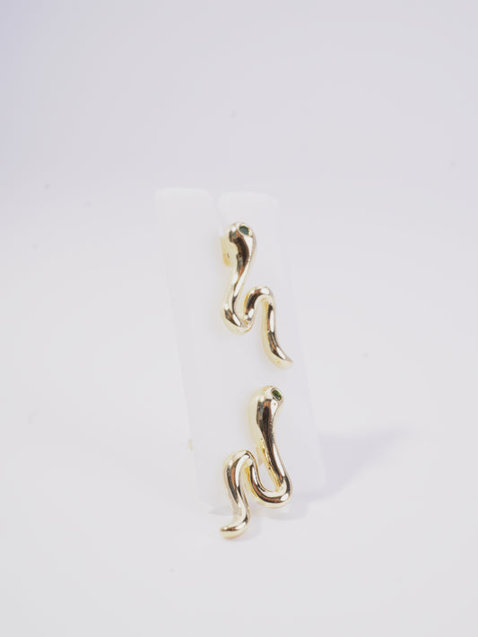 TOPO SERPIENTE OJO CIRCON VERDE