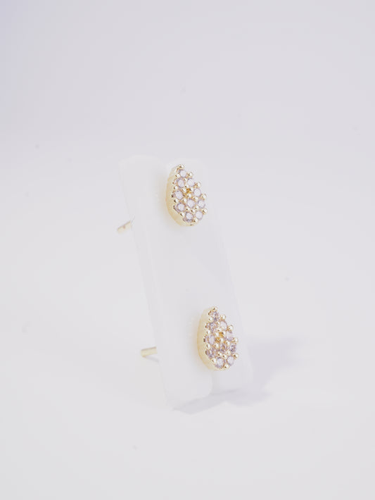 TOPO GOTA PEQUEÑA RELLENO CIRCONES BLANCOS