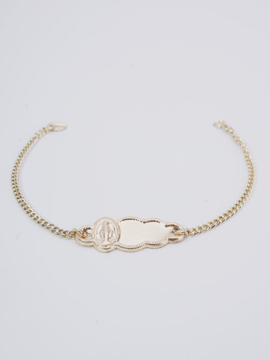 PULSRA PLACA BEBE PLACA VIRGEN MILAGROSA REDES