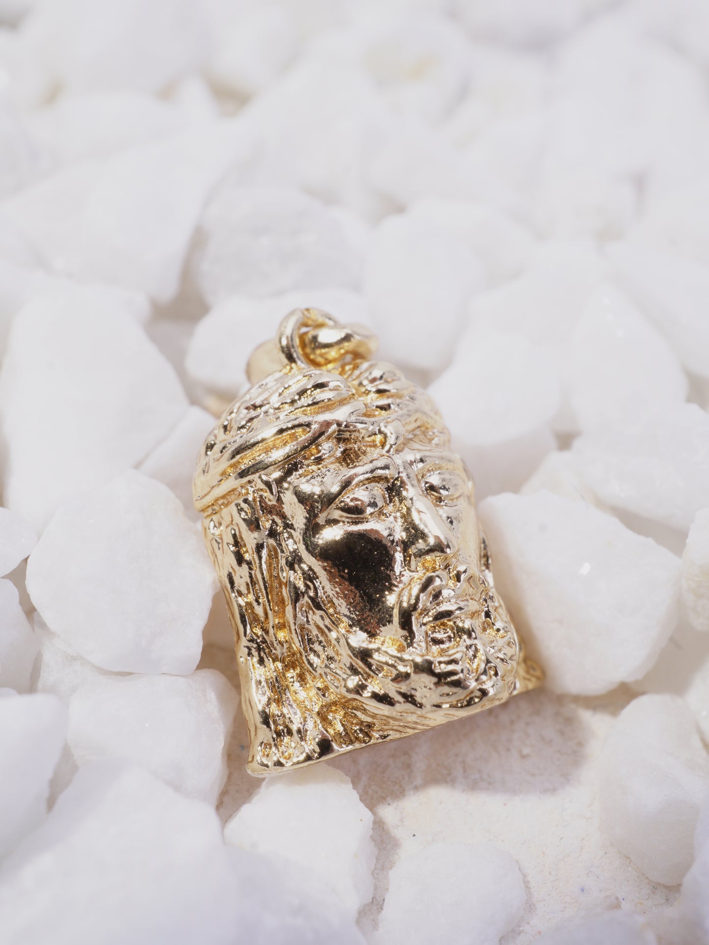 DIJE ROSTRO JESUS CORONA ESPINAS PEQUEÑO