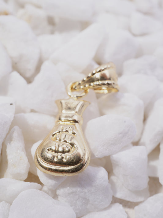 DIJE BOLSA DE DINERO DELGADA