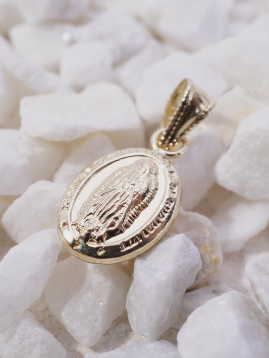 DIJE VIRGEN GUADALUPE DOBLE PEQUEÑO 0,48GR