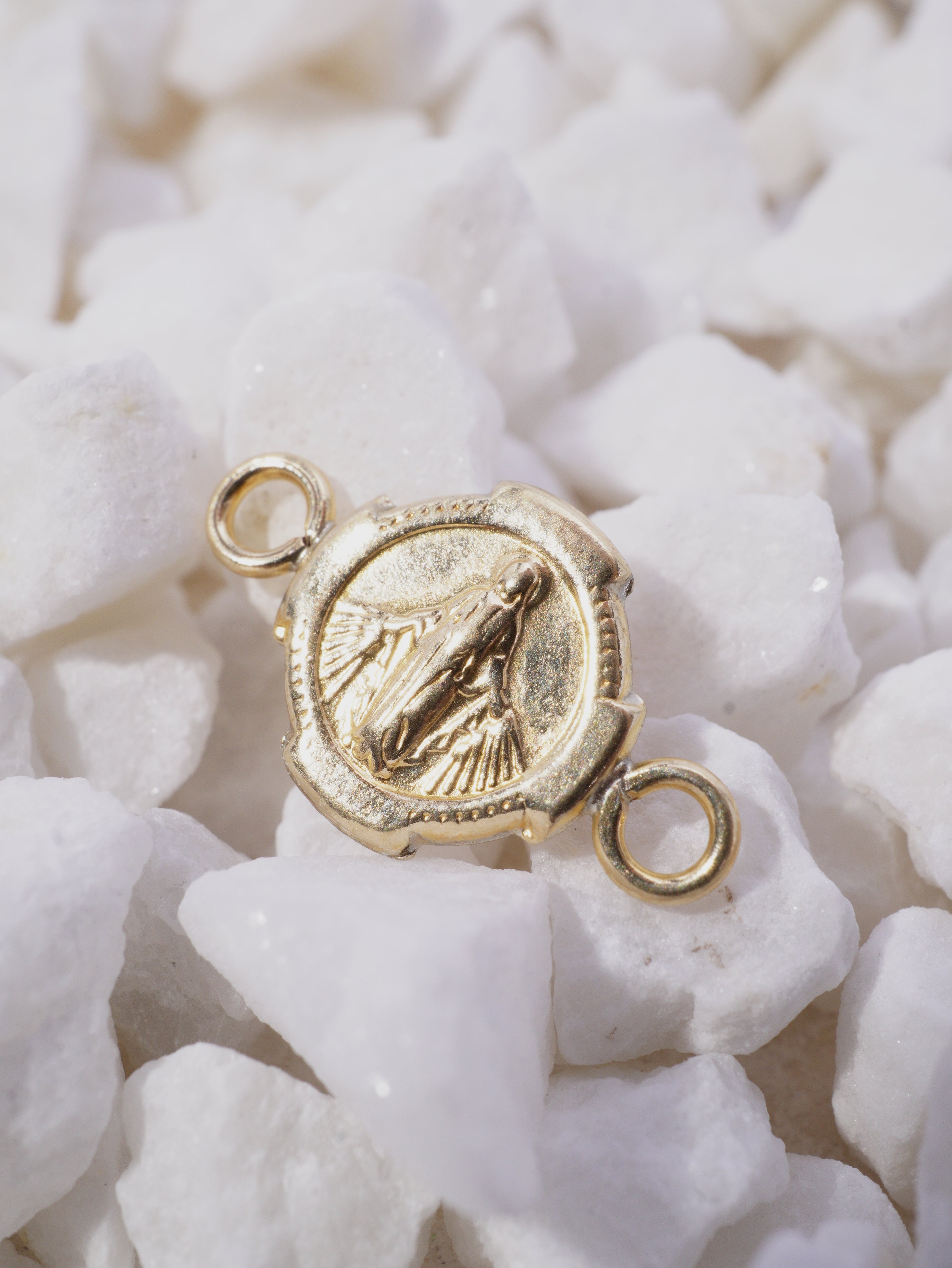 HERRAJE VIRGEN MILAGROSA FORMA OCTAGONO 0,4GR