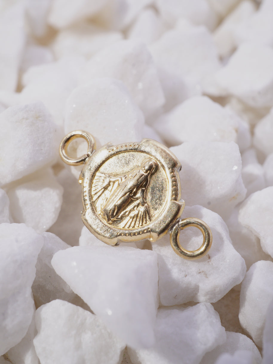 HERRAJE VIRGEN MILAGROSA FORMA OCTAGONO 0,4GR