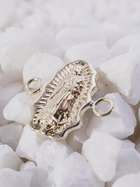 HERRAJE SILUETA VIRGEN GUADALUPE MEDIANO CON OREJAS