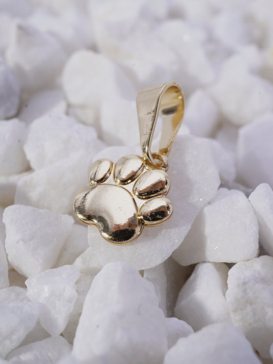 DIJE HUELLA PERRO PEQUEÑO LISA