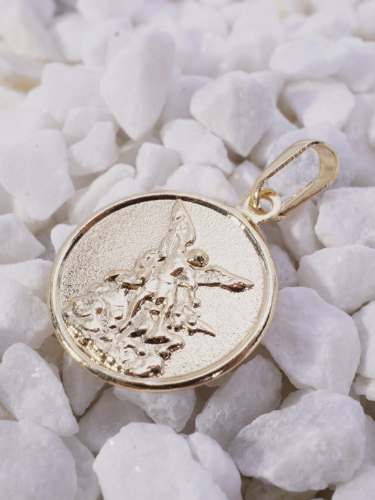 DIJE SAN MIGUEL ARCANGEL CIRCULO GRANDE