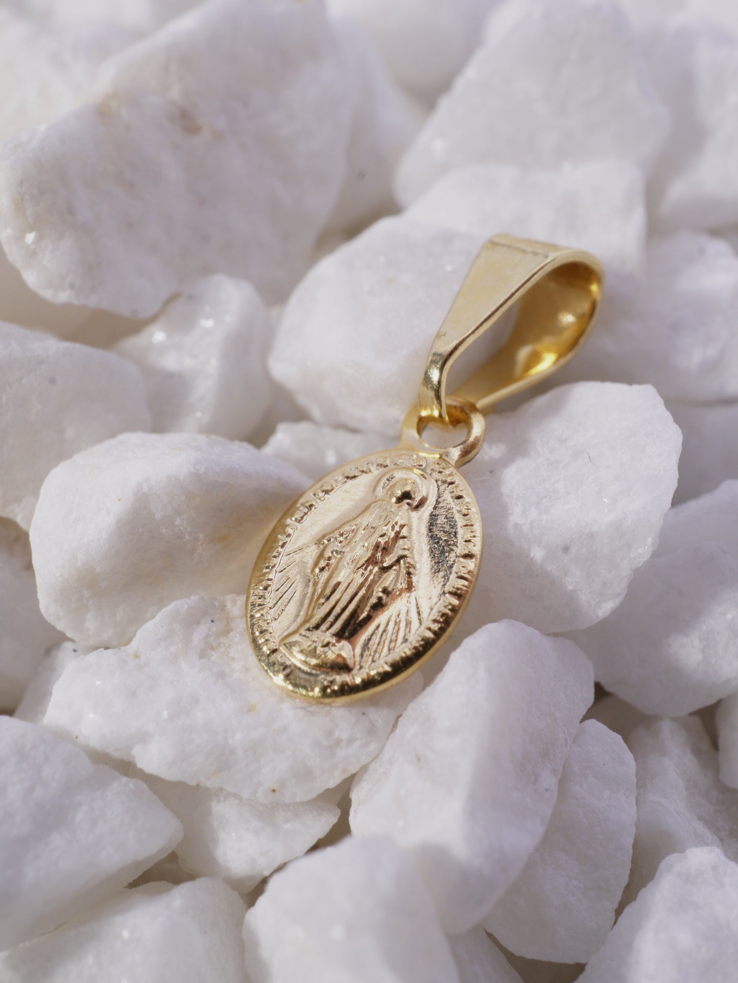 DIJE MINI MEDALLA MILAGROSA