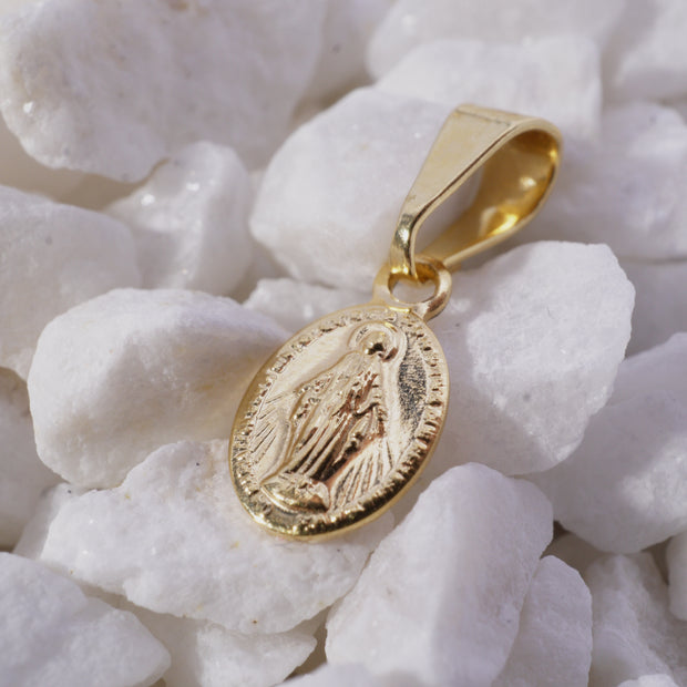 DIJE MINI MEDALLA MILAGROSA
